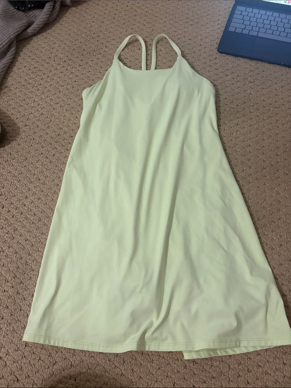 Workout dress, built in shorts & padding!